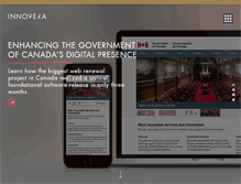 Tablet Screenshot of innovexa.com